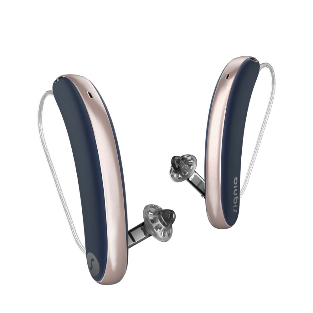 Styletto 7IX Slim RIC R Azul cósmico oro rosa Audífonos