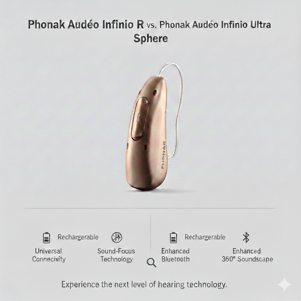 Phonak Infinio Ultra R o Infinio Ultra Sphere? Cual elegir en 2026