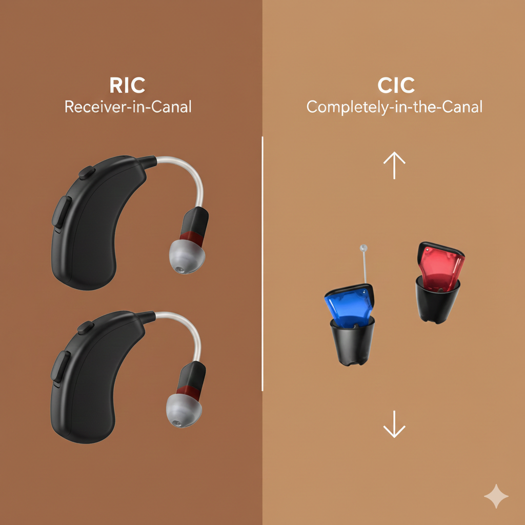 RIC/mRIC vs CIC