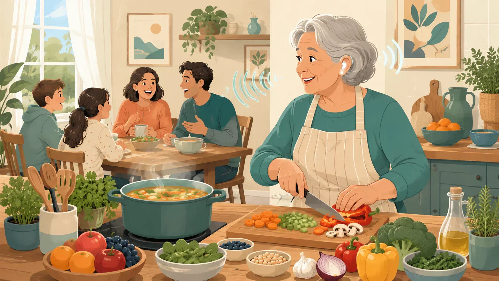 La importancia de una dieta saludable para tu audición