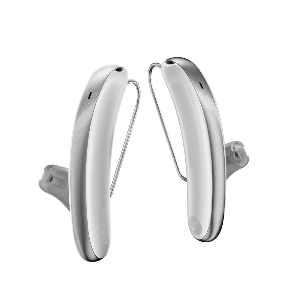 Styletto 7AX Blanco nieve Plata Audífonos