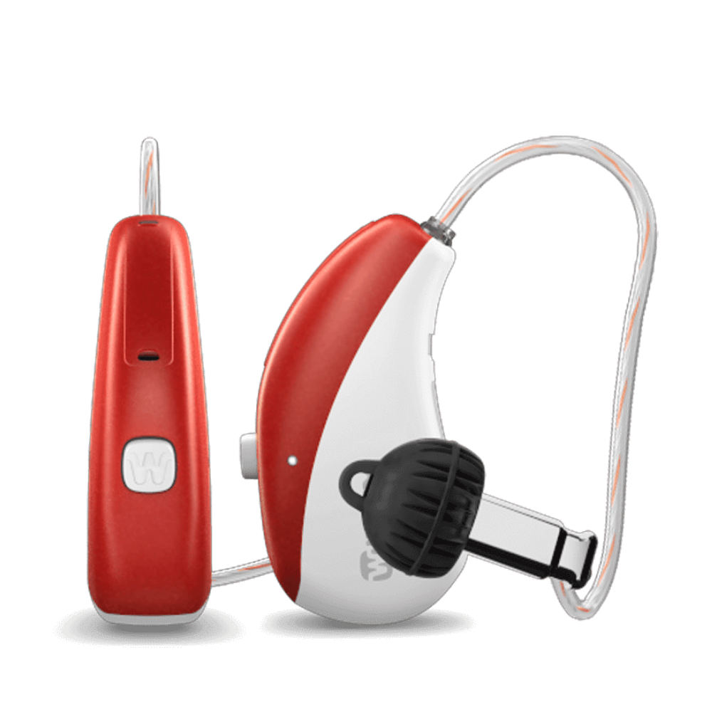 Moment Sheer 330 sRIC R D Rojo deportivo Audífonos